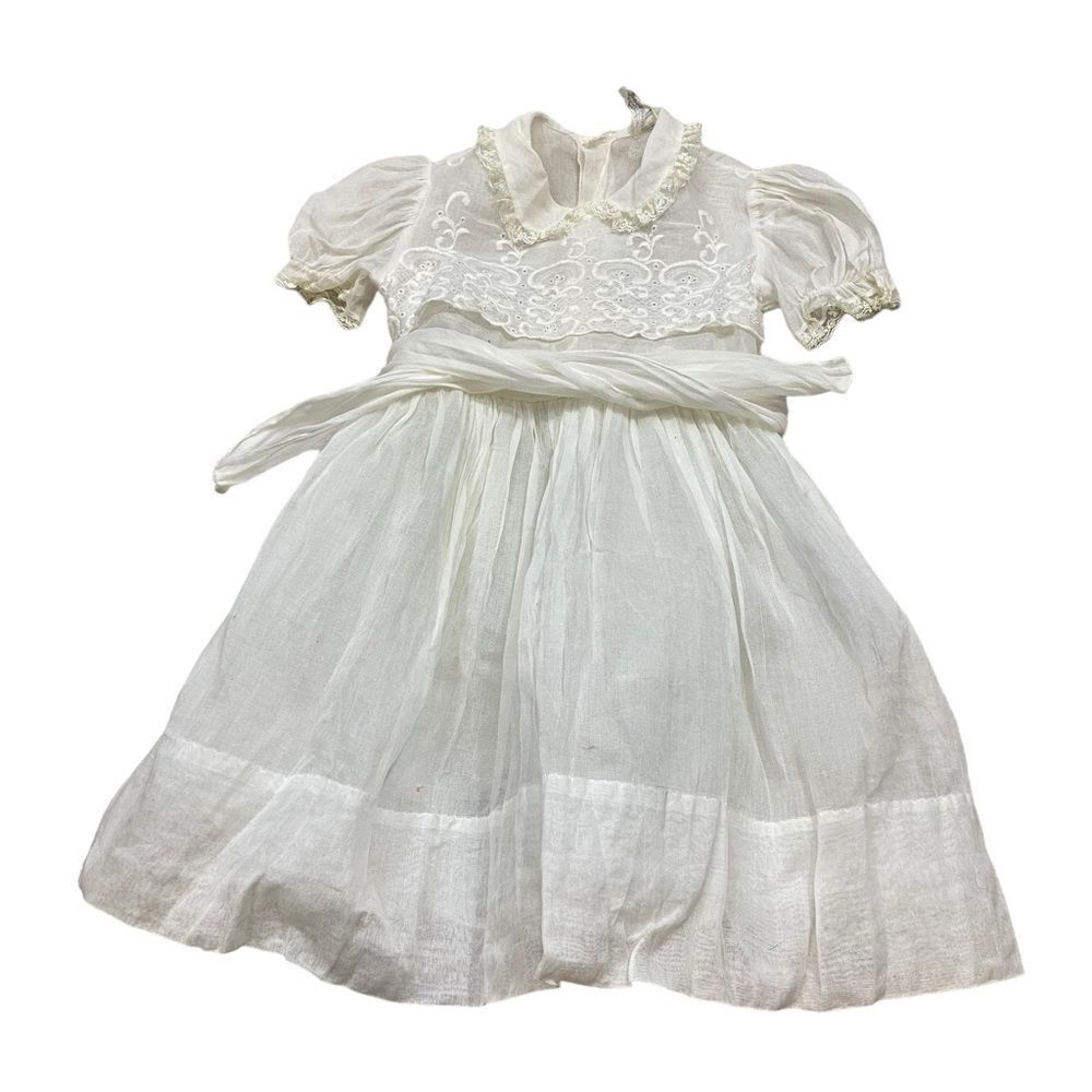 Vintage Hollywood Creation Brand‎ 50/60’s Baptism Gown One Size